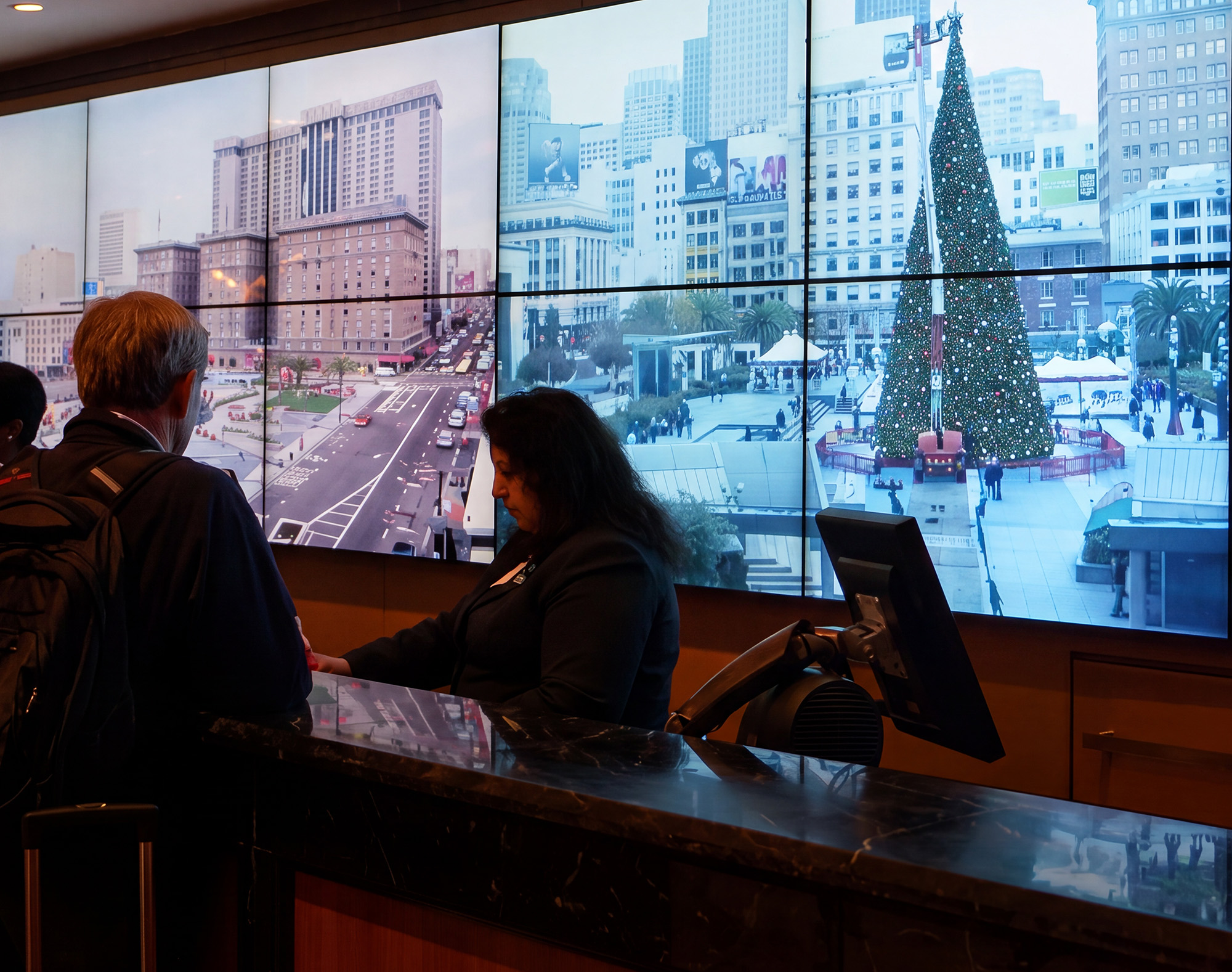 Lobby Video Walls