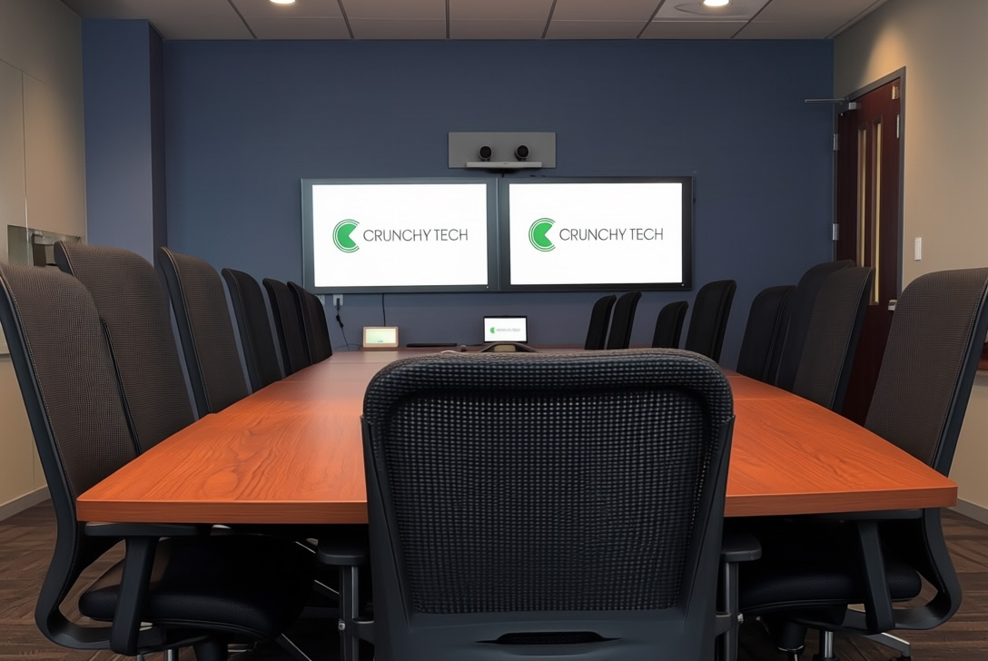 meeting room av installation