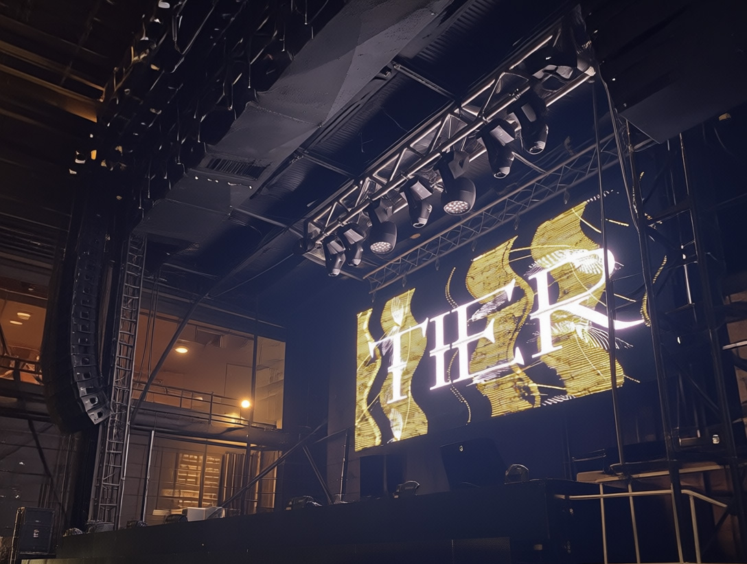 night club video wall
