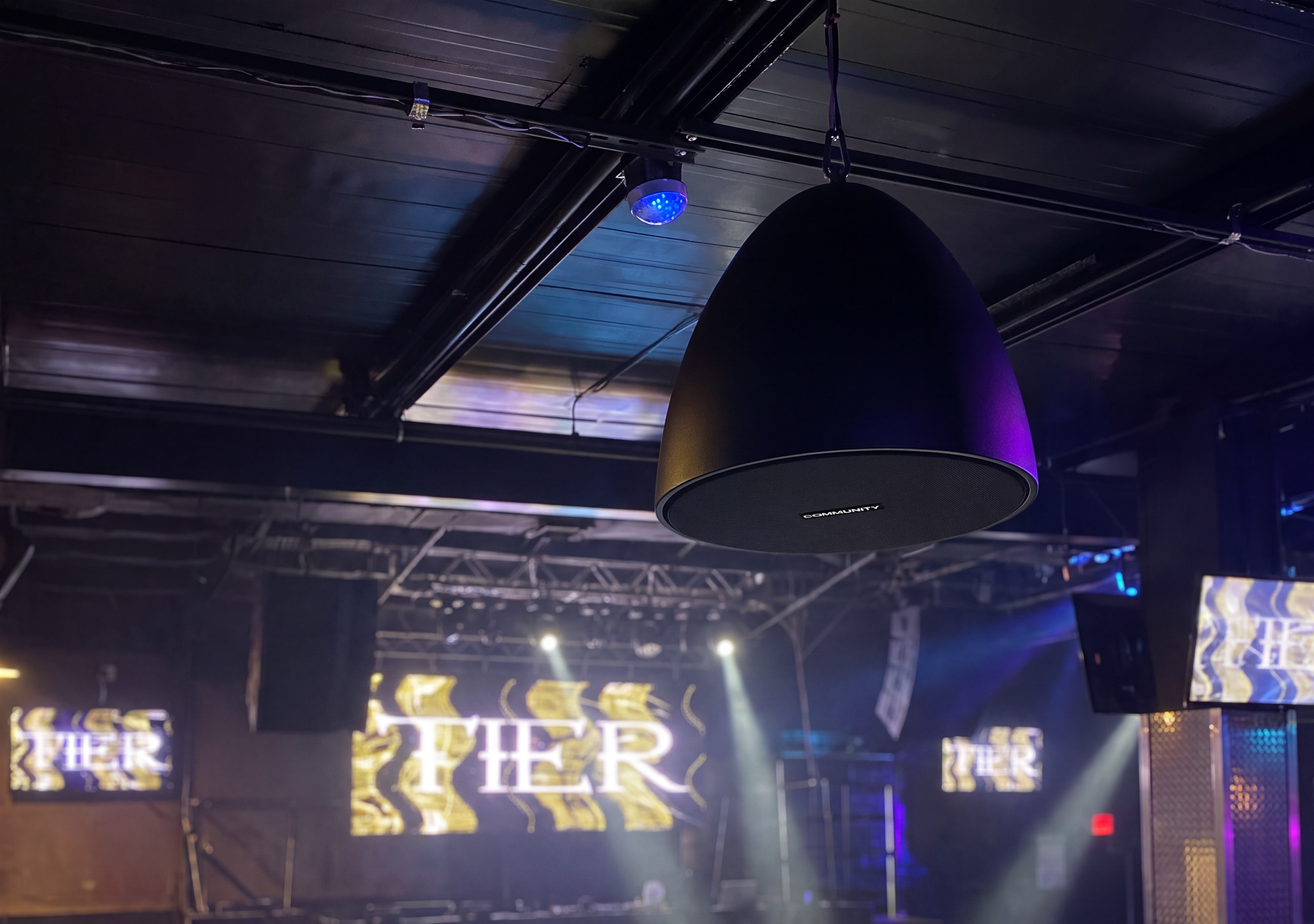 nightclub sound system