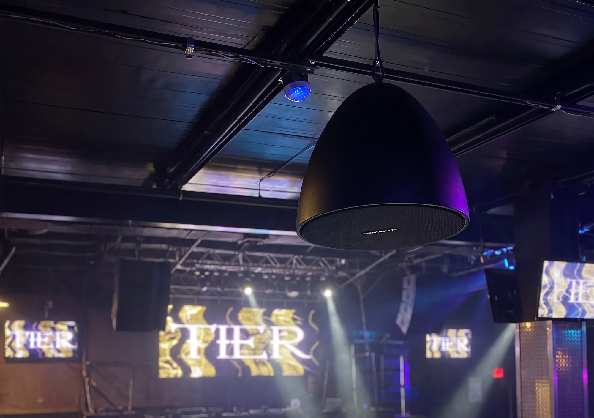 Power and grounding settled before the speakers — nightclub AV in Houston, TX