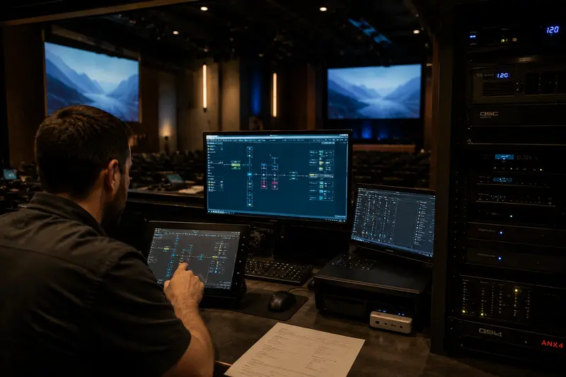 AV Programming — Hospitality installation by Crunchy Tech