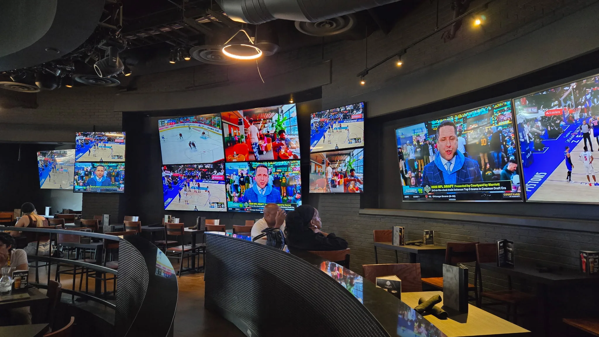 The AV stack a Green Bay sports bar runs on