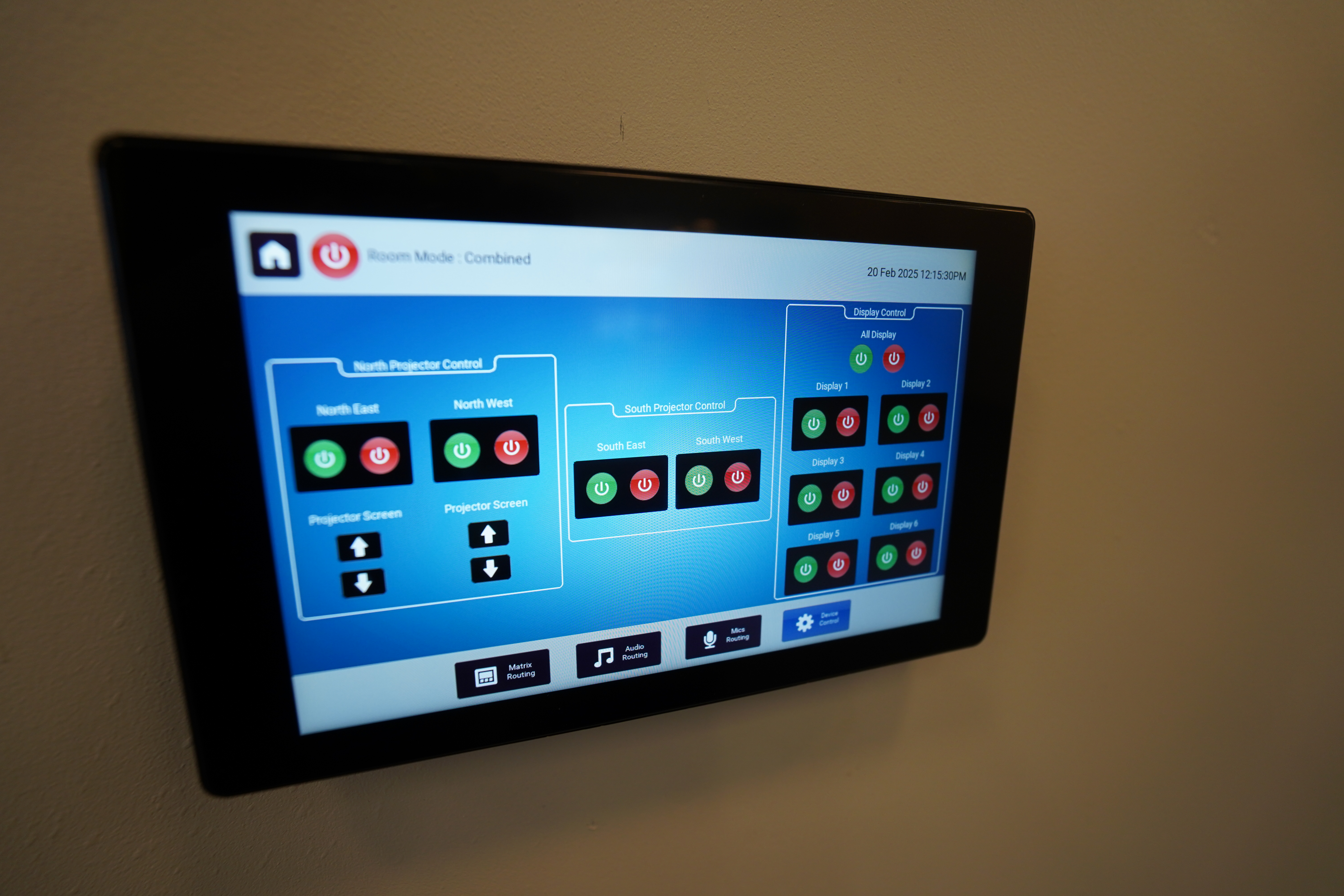 Multi-Chapel AV on One Control Standard