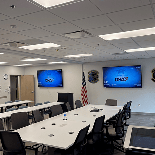 court room av solution