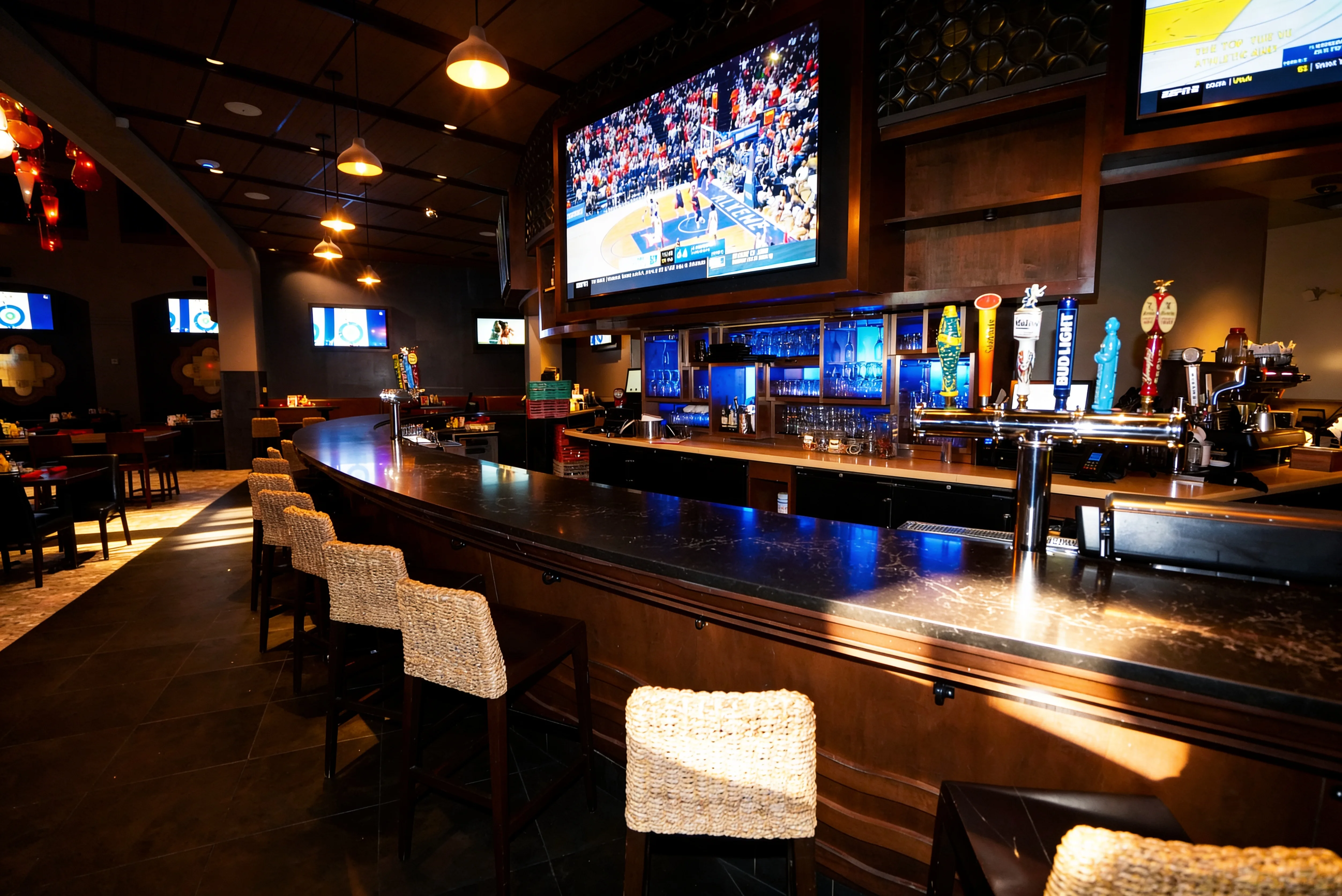 The AV stack a Miami sports bar runs on