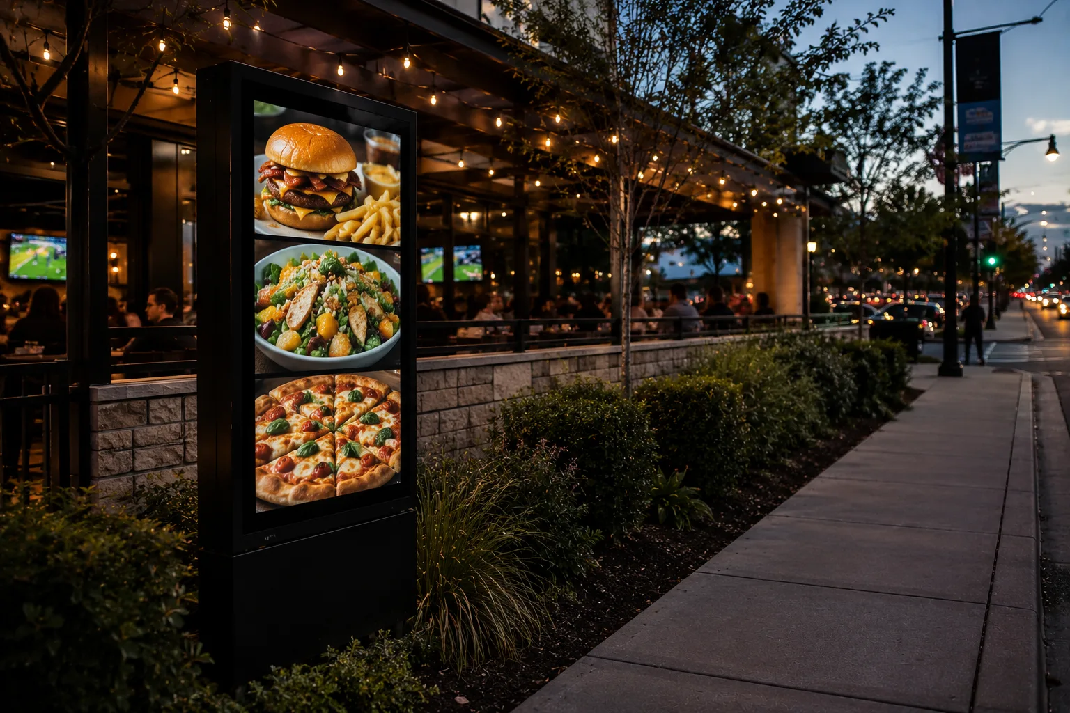 Menus that run themselves