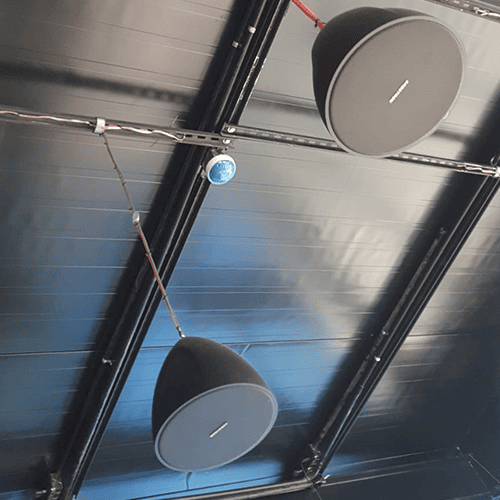 commercial audio system