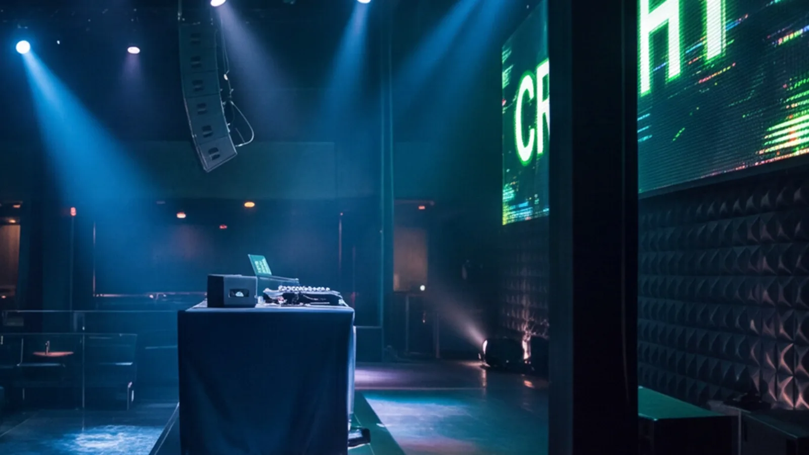 What the building will carry, settled first — nightclub AV in Chicago, IL