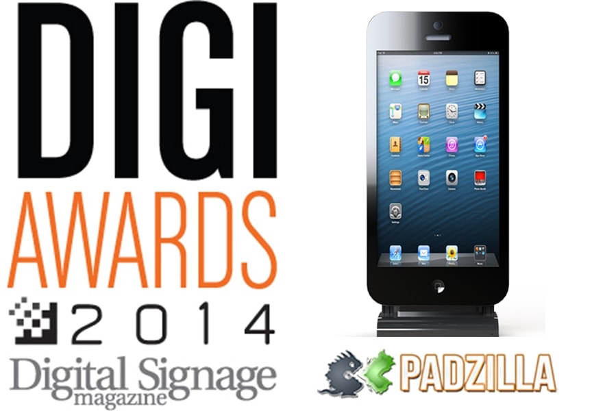 Padzilla, Giant iPhone wins 2014 Digi Award
