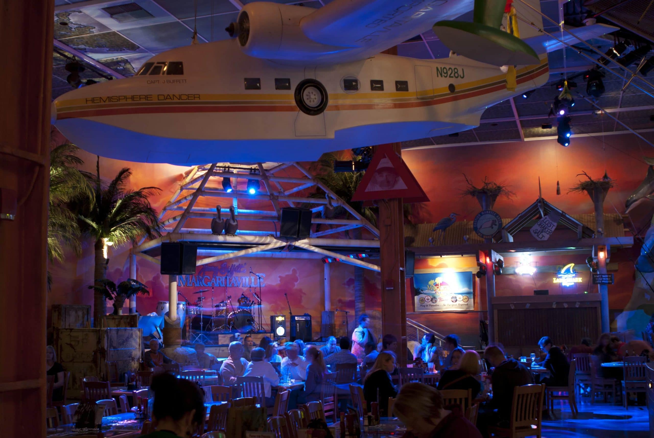 Volcano-Looking-at-Stage-In-Margaritaville-Created-By-Crunchy-Tech-In-Orlando-Florida