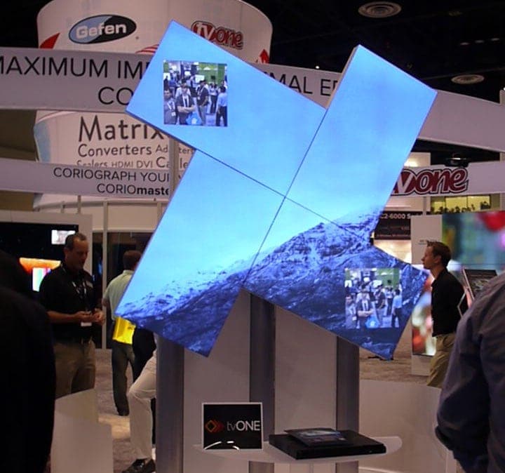 Be Creative with traadeshow digital signage