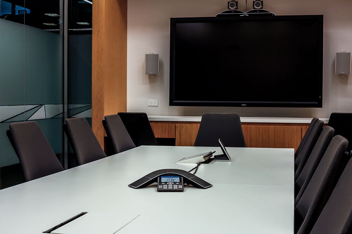 Conference Room audio visual installation