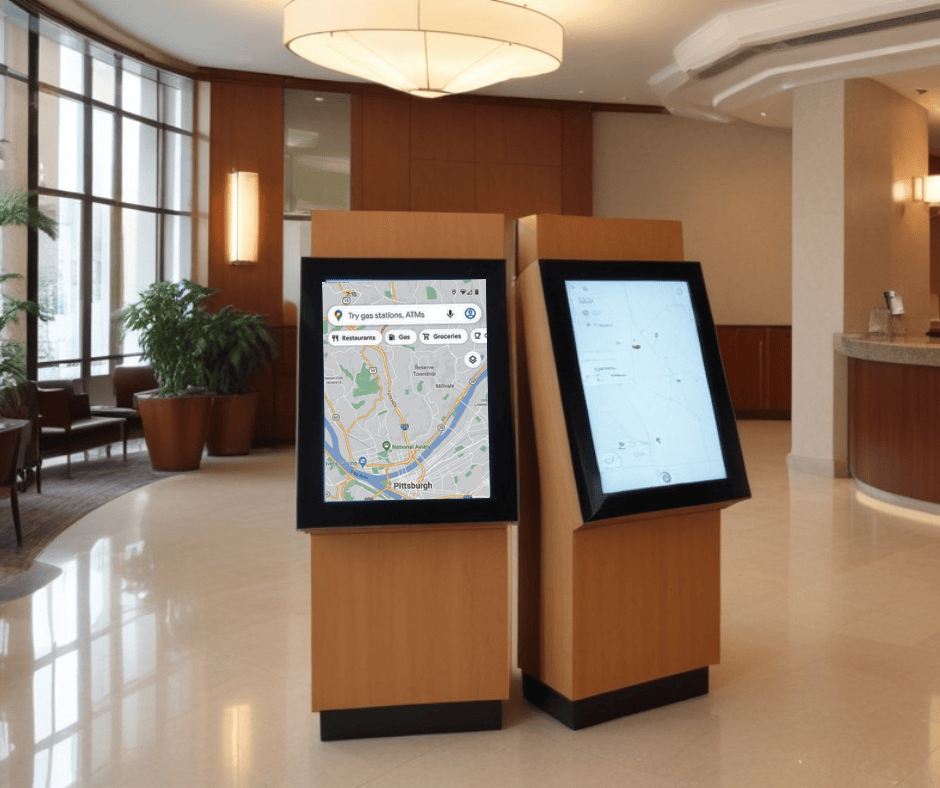 digital wayfinding at hotels crunchy tech