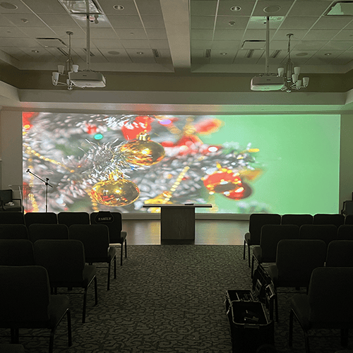 video projection system 1