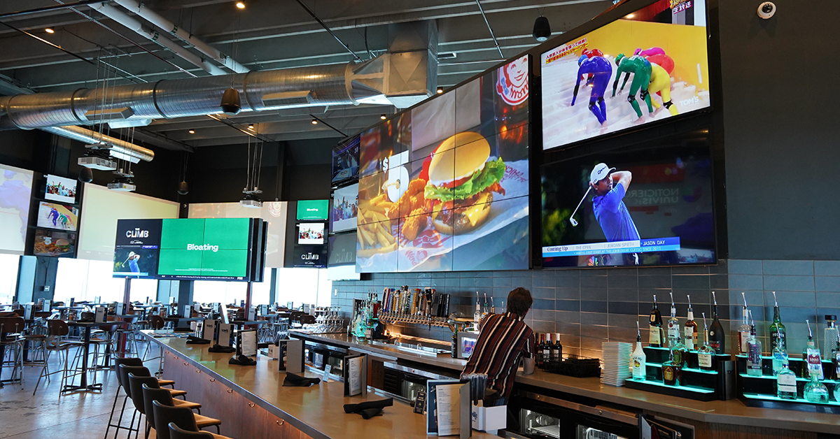 sports bar av system