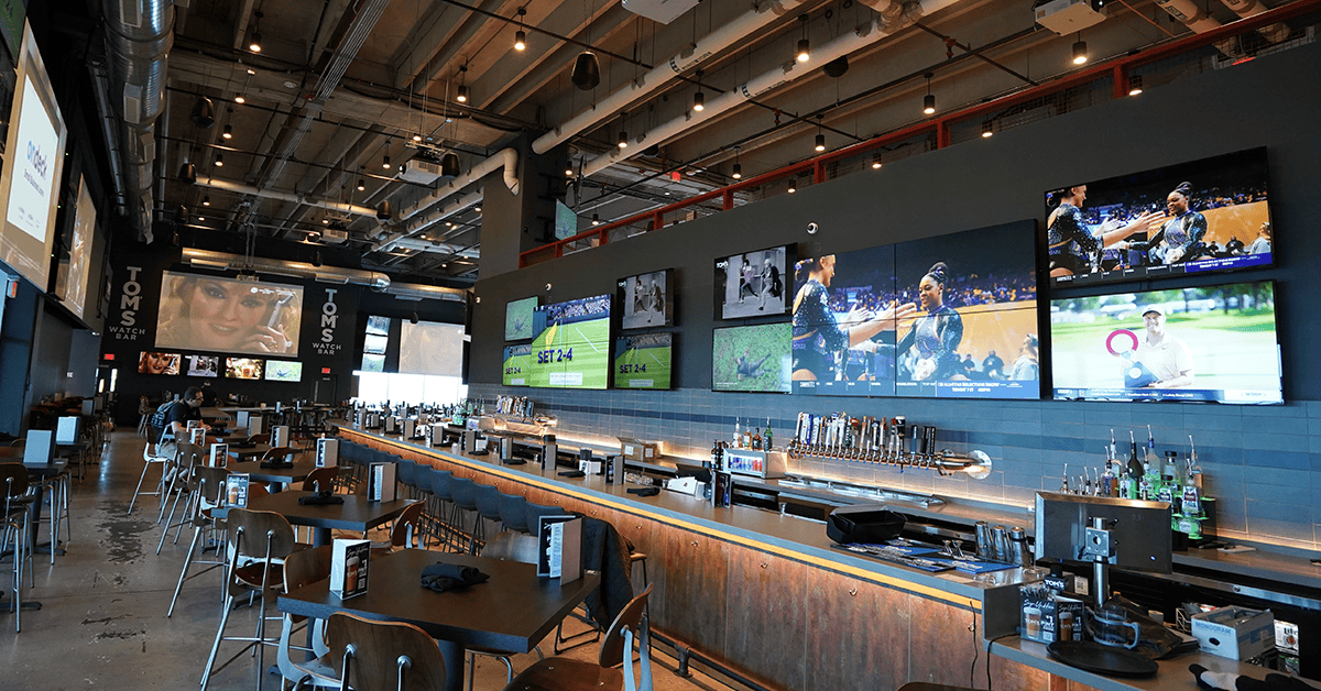 sports bar av systems